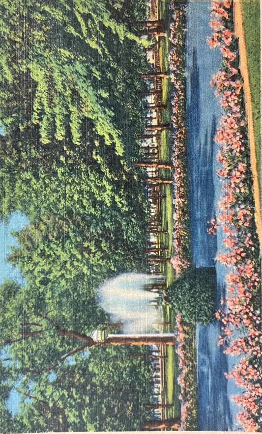 Lake View Park, Port Clinton, Ohio Park - Vintage Park Postcard