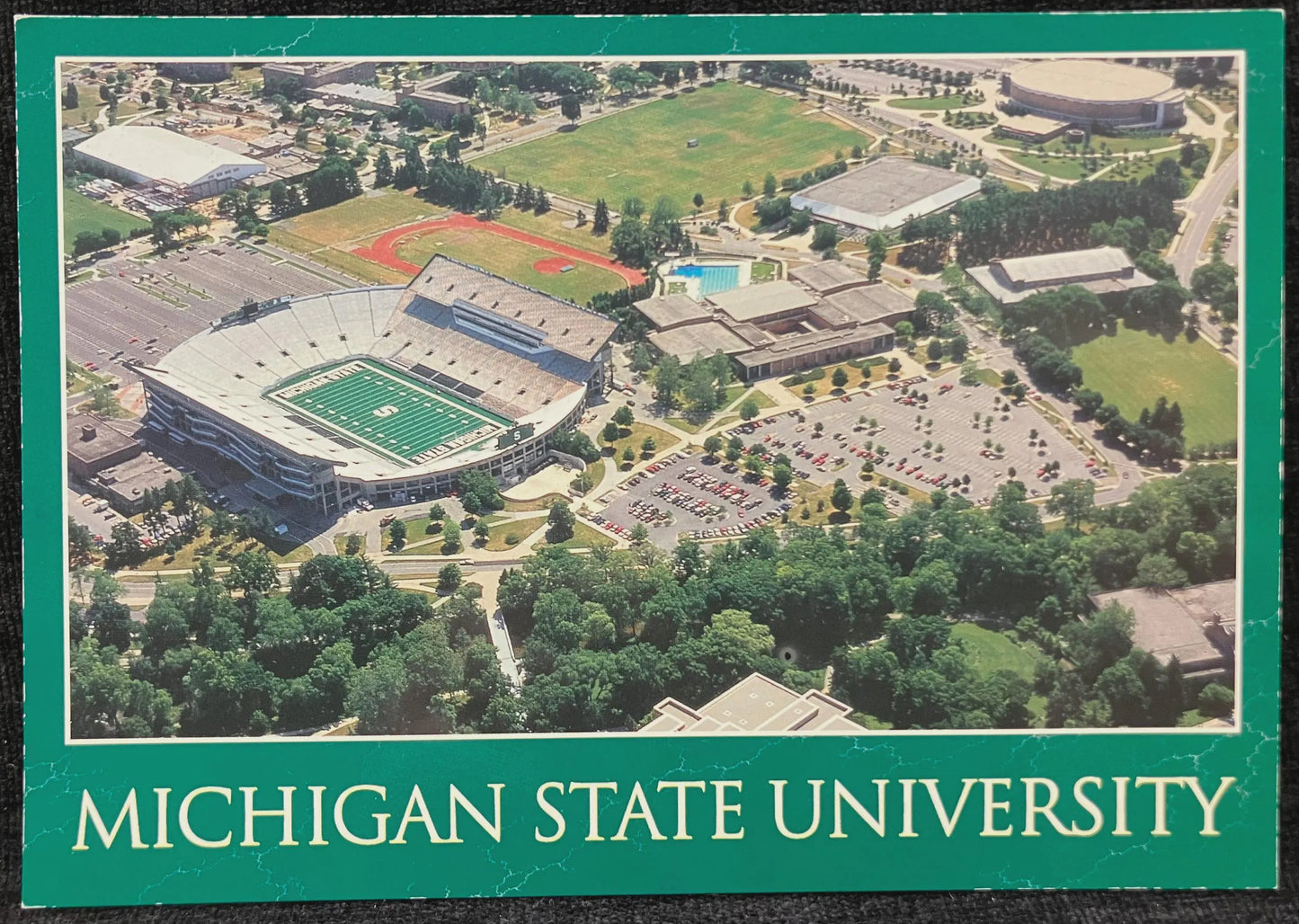 Michigan State University - East Lansing, Michigan - Photo: John Penrod - Vintage Campus Postcard