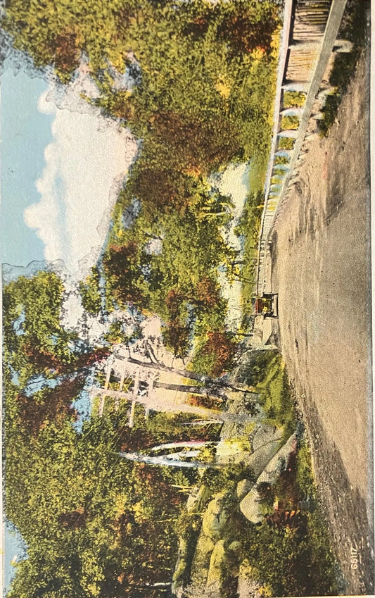 Greetings from Tallman, Michigan - Vintage Postcard