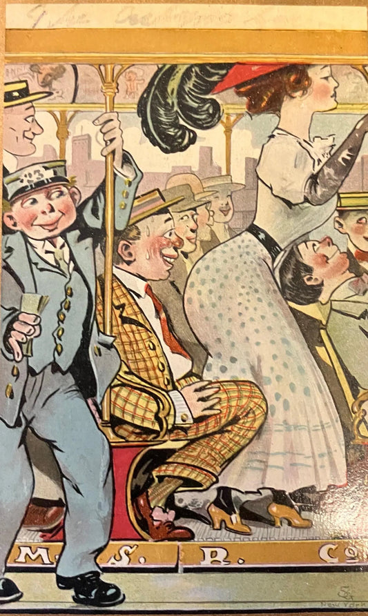 M. S. R. Co. - Vintage Postcard