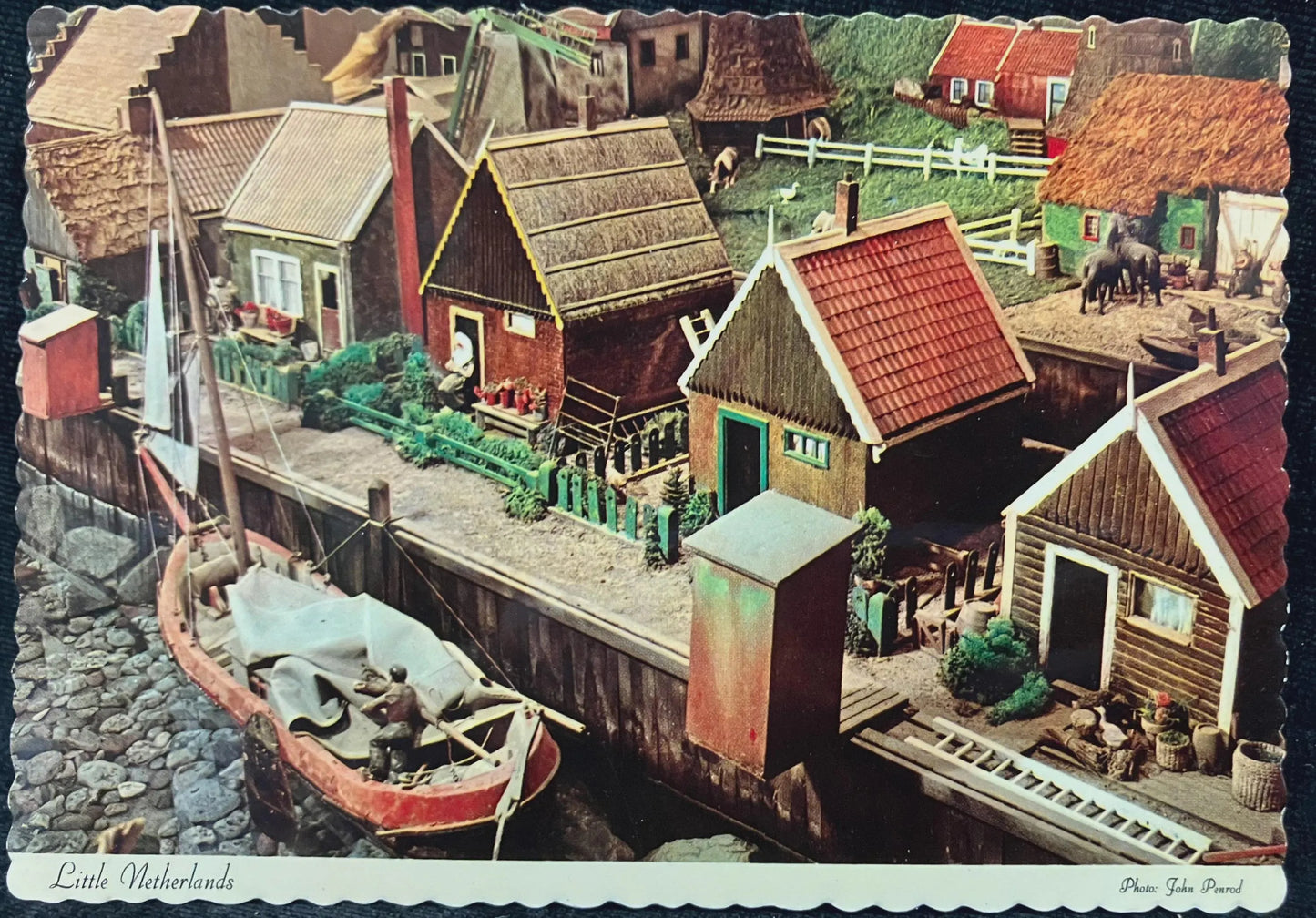 Little Netherlands - Photographer: John Penrod - Holland, Michigan - Vintage Postcard