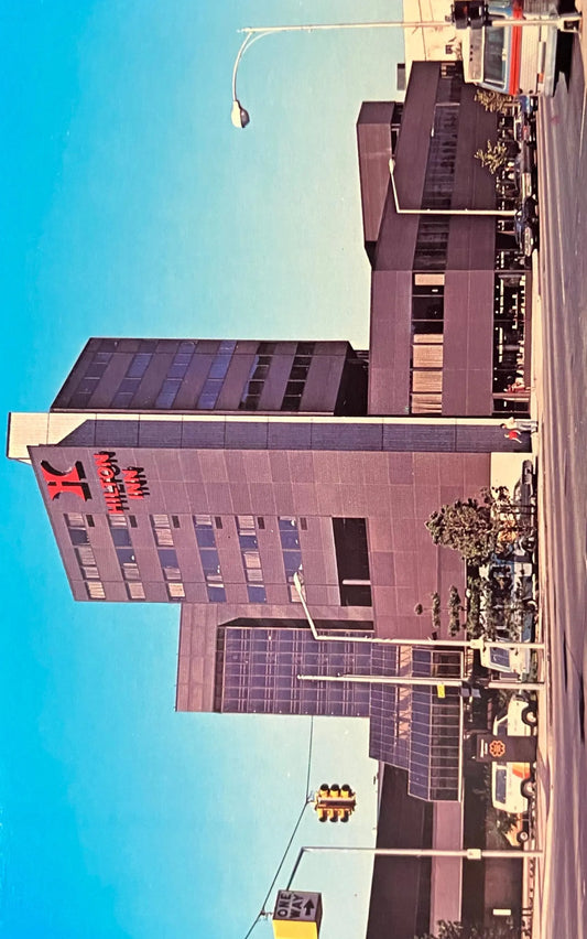 Kalamazoo Hilton Inn - Photo by John Penrod - Vintage Postcard