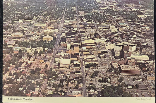 Kalamazoo, Michigan - Photo by John Penrod - Vintage Postcard