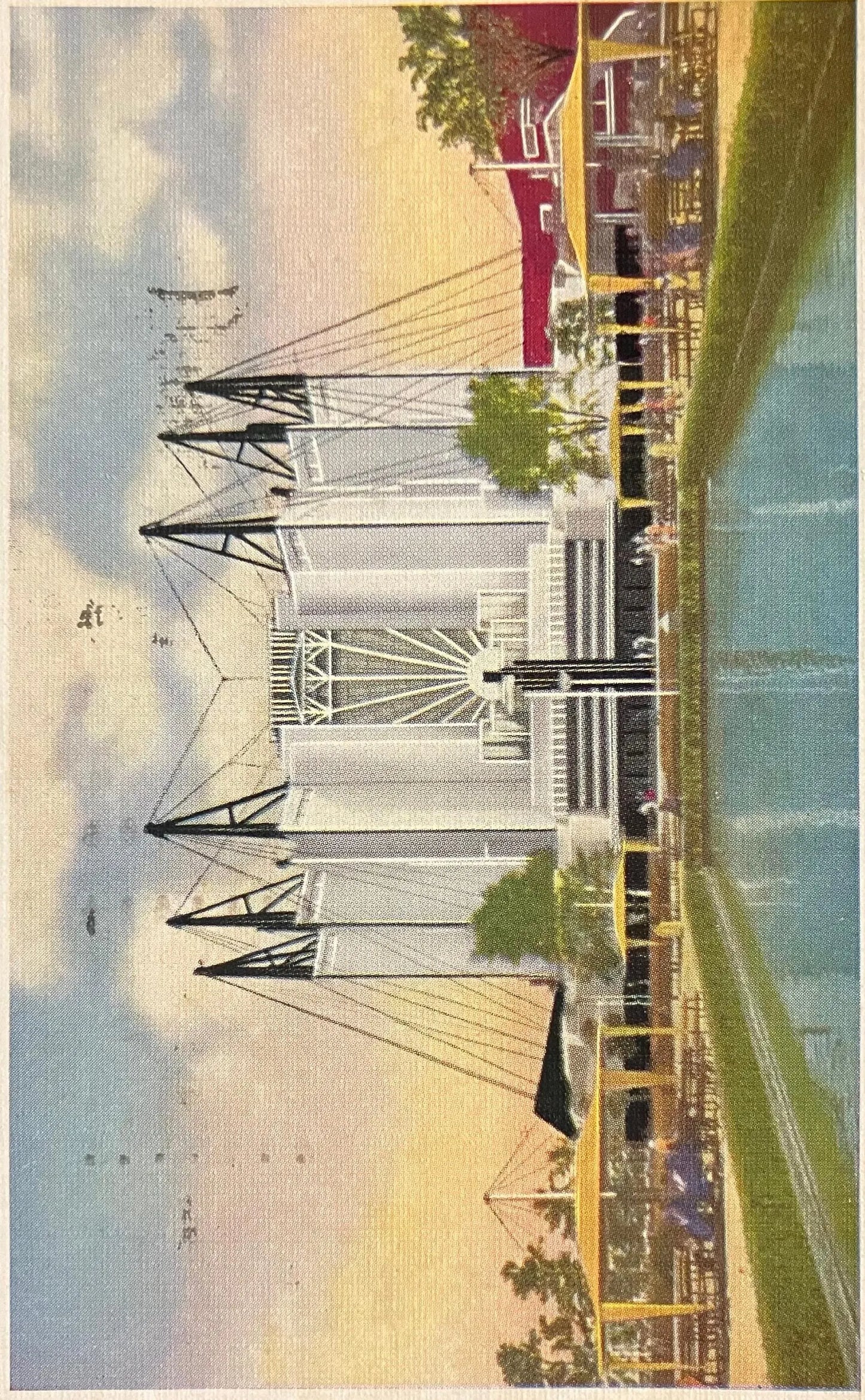 Travel Building - Chicago, Illinois - Vintage Chicago Expo ‘34 Postcard