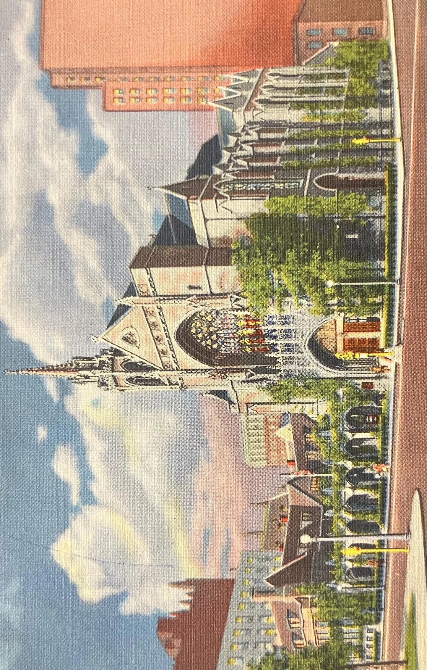 Fourth Presbyterian Church - Chicago, Illinois - Vintage Church Postcard