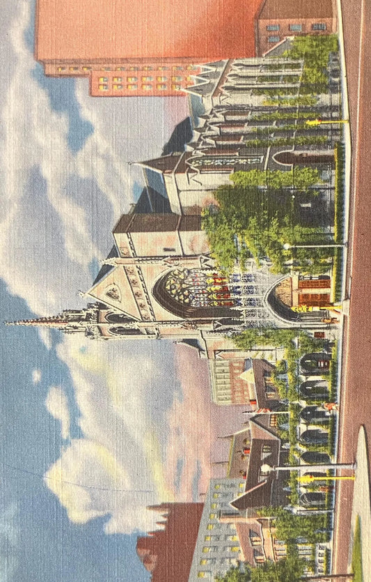 Fourth Presbyterian Church - Chicago, Illinois - Vintage Church Postcard