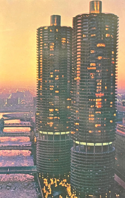 Greetings from Chicago, Illinois - Vintage Postcard