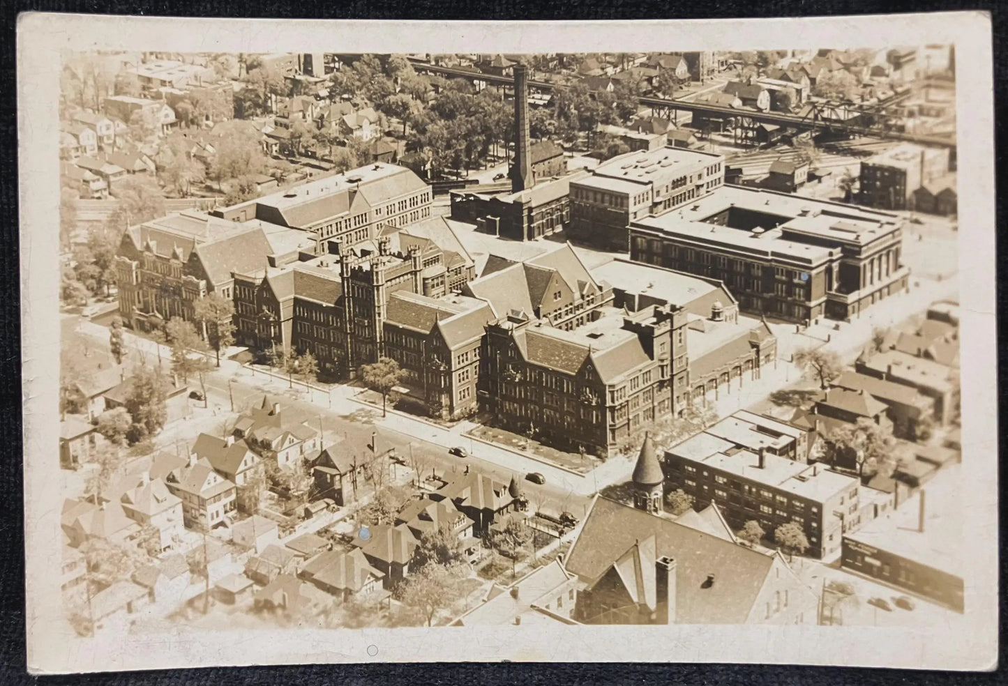 Englewood High School - Illinois - Vintage High School Postcard