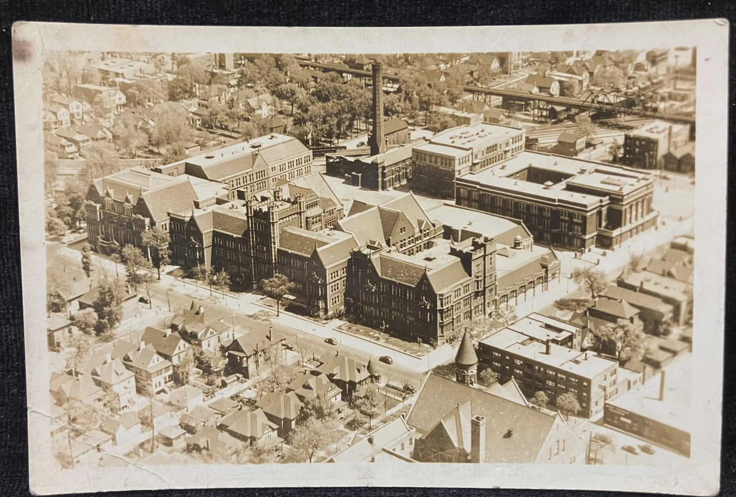 Englewood High School - Illinois - Vintage High School Postcard