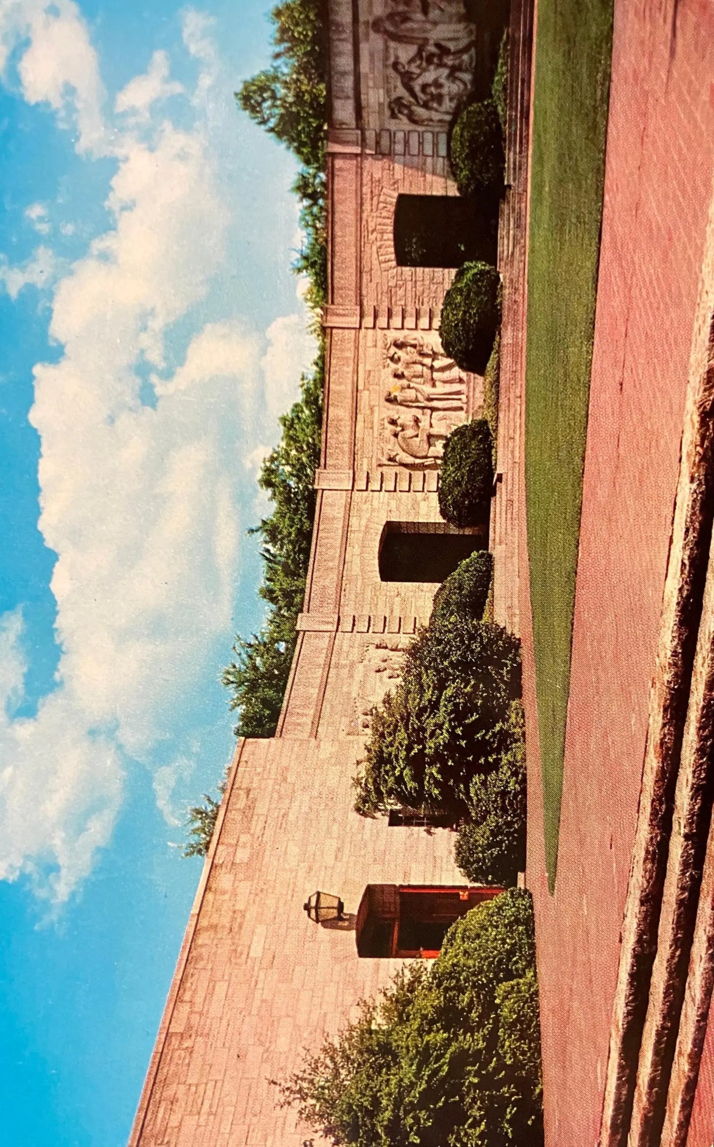 Nancy Hanks Lincoln State Memorial State Park - Lincoln City, Spencer County, Indiana - Vintage Park Postcard