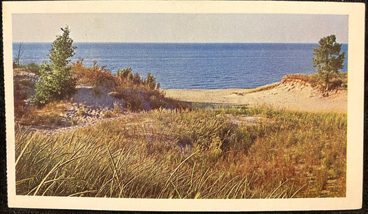Indiana Dunes National Lakeshore - Vintage Lakeside Postcard