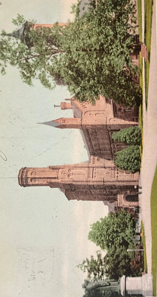 Smithsonian Institution, Washington, D. C., Maryland - Copyright, 1903, by Detroit Photographic Co. - Vintage Museum Postcard