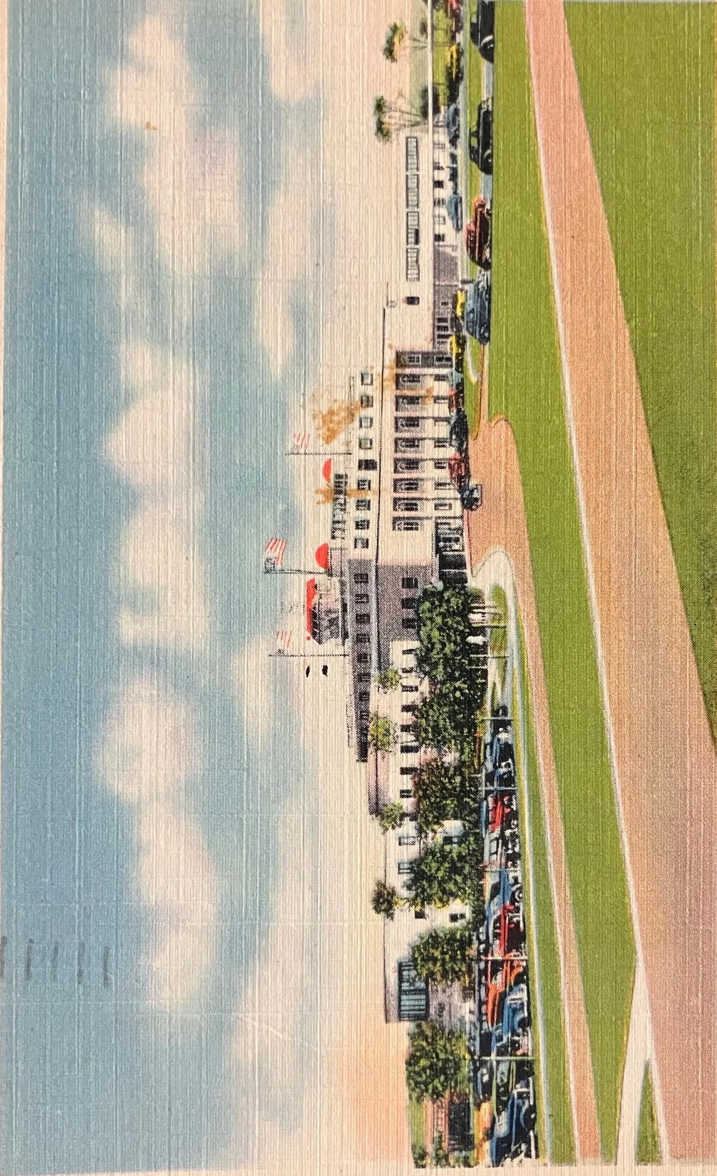 Washington National Airport, Gravelly Point, Washington D.C., Maryland - Vintage Airport Postcard