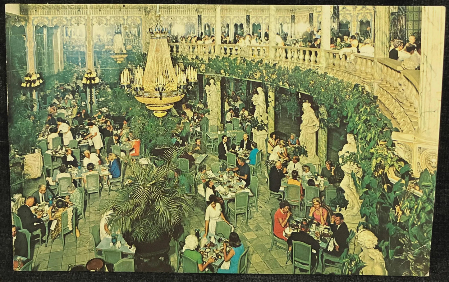 The Grand Ballroom at The Kapok Tree Inn in Clearwater, Florida - Vintage Hotel Postcard