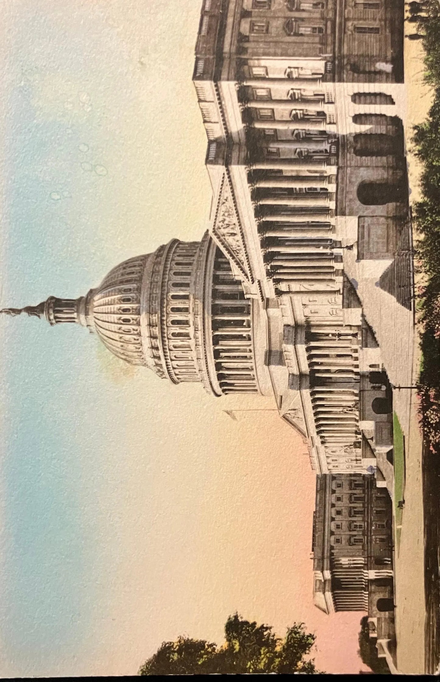 The Capitol - Washington D.C., Maryland - Vintage Postcard
