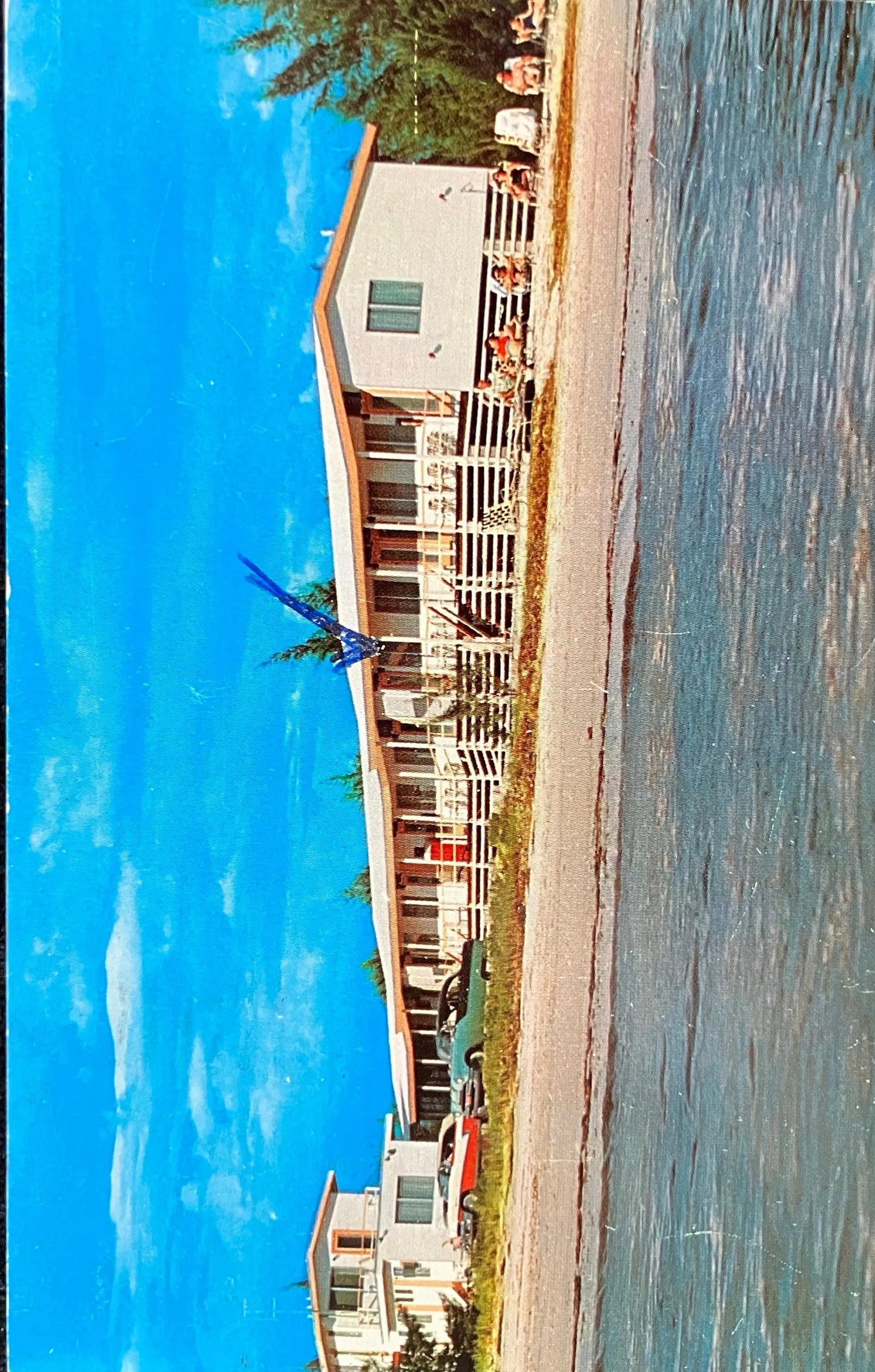 Sand Patch Motel in Fort Myers Beach, Florida - Vintage Motel Postcard