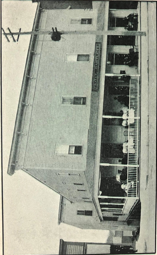 Hotel Bartlett, Charlevoix, Michigan - Vintage Hotel Postcard