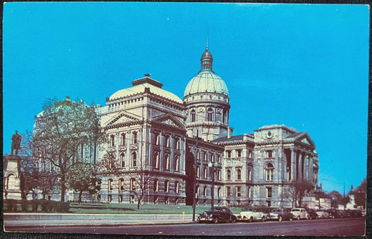 Indiana State House, Indianapolis, Indiana - Vintage Postcard
