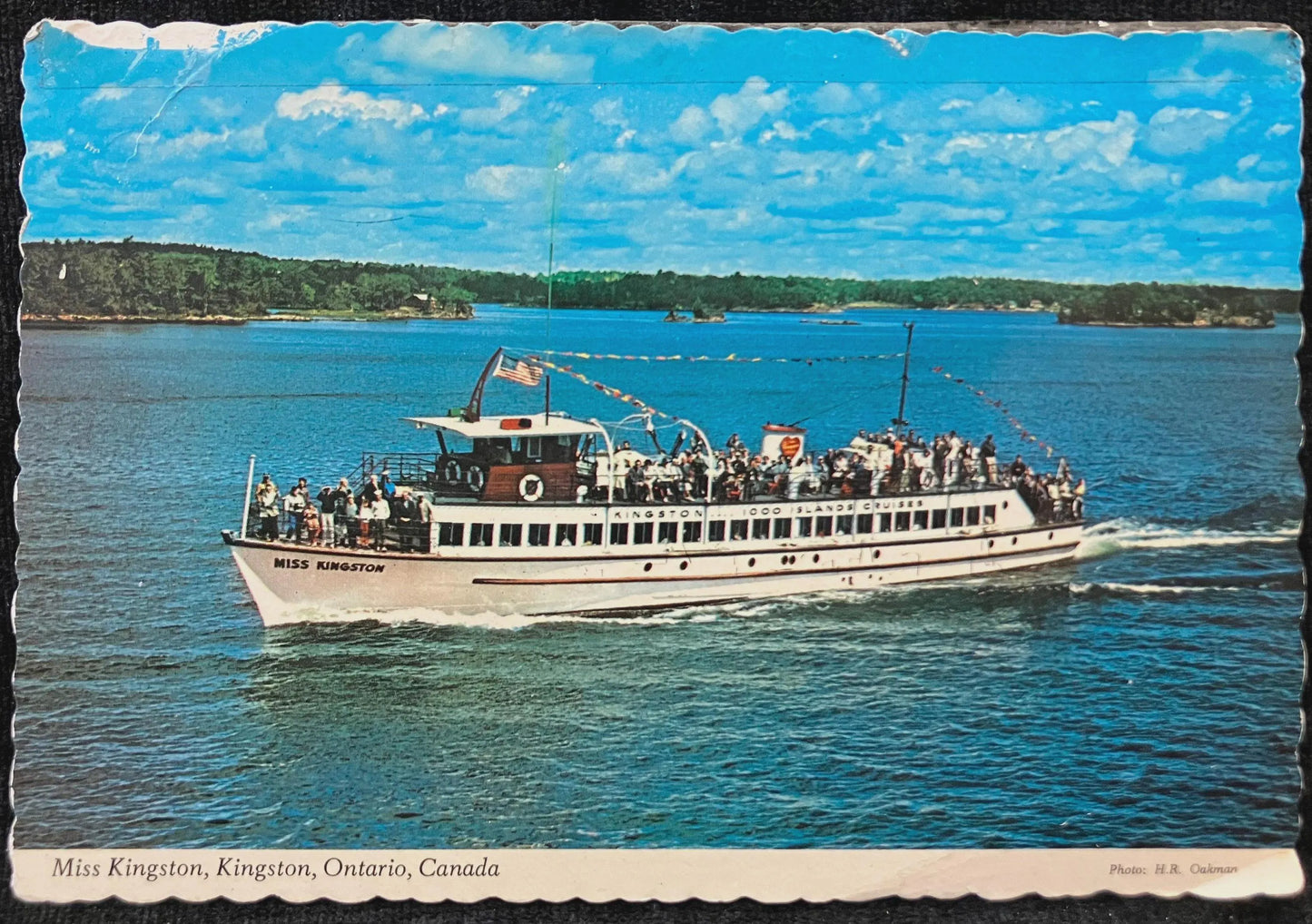 Miss Kingston, Kingston, Ontario, Canada, Photo: H. R. Oakman - Vintage Postcard