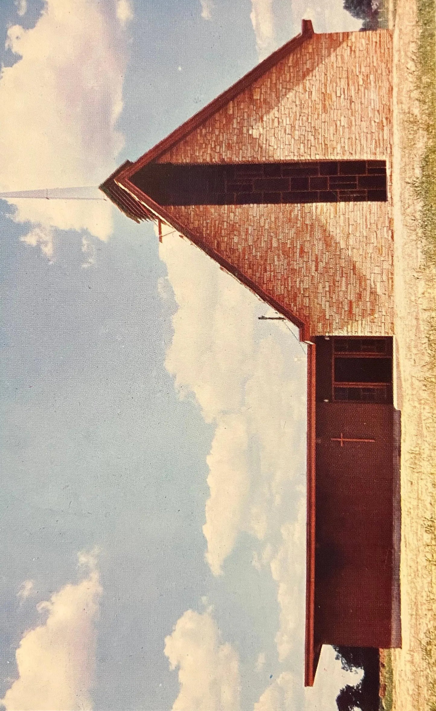 New Theodosia Methodist Church, Missouri - Vintage Postcard