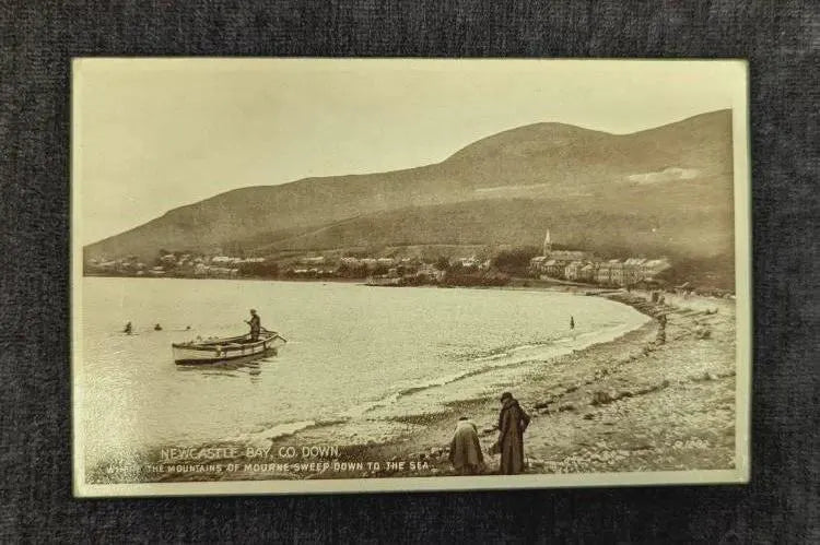 Newcastle Bay, Northern Ireland - Vintage Postcard