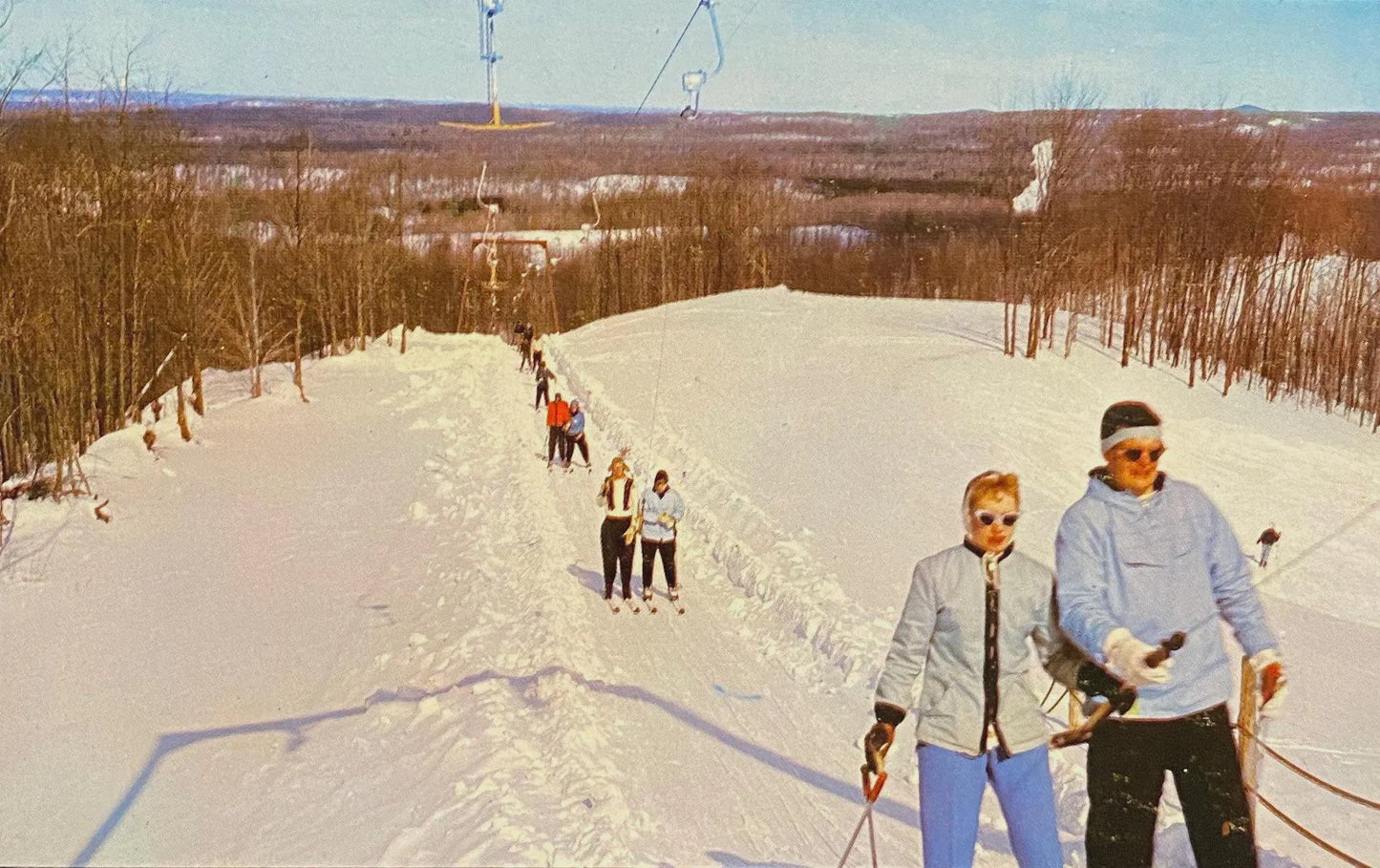 Caberfae Ski Area - Cadillac, Michigan - 1961 Postcard
