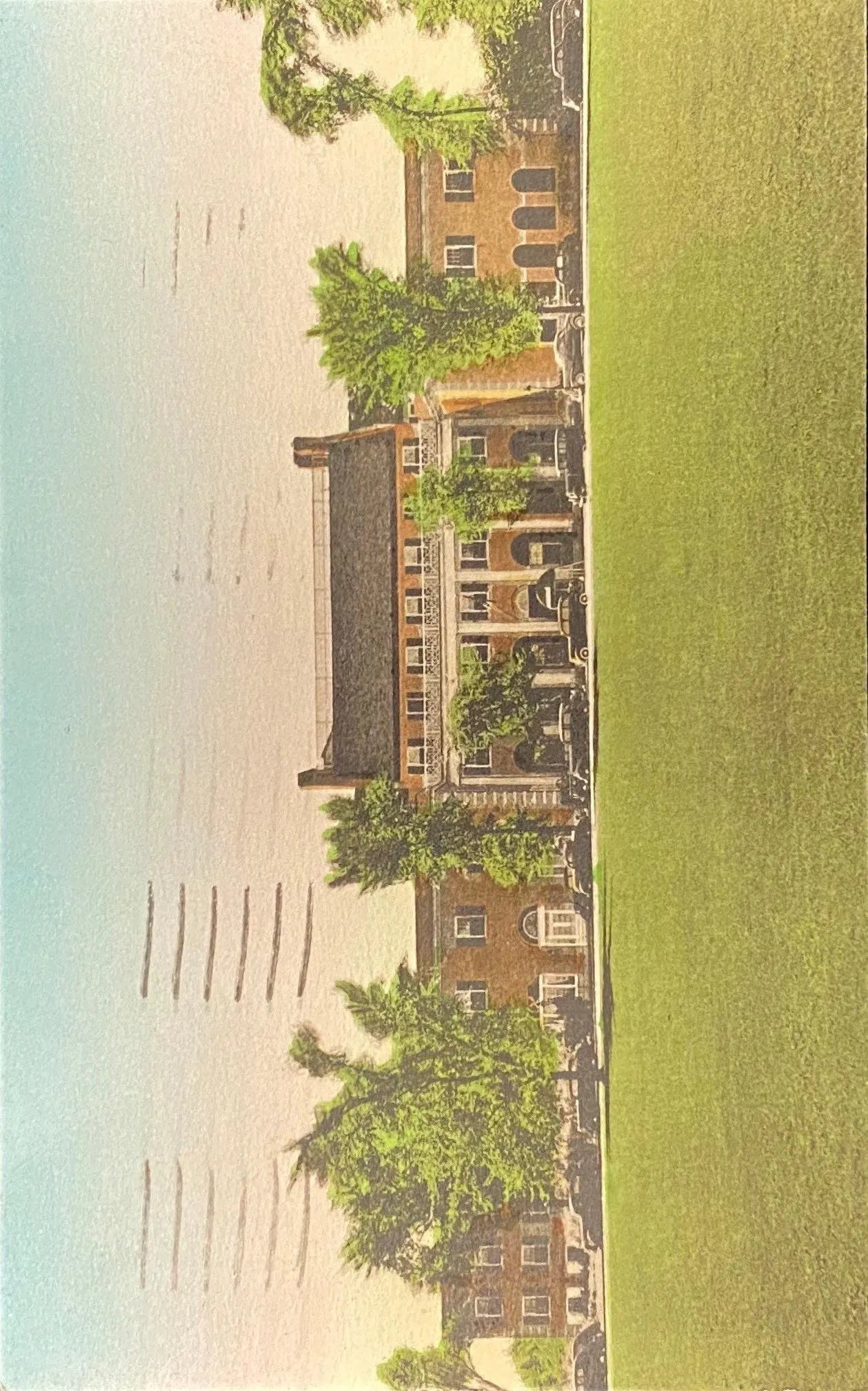 The Dearborn Inn, Dearborn, Michigan - 1930s Vintage Postcard