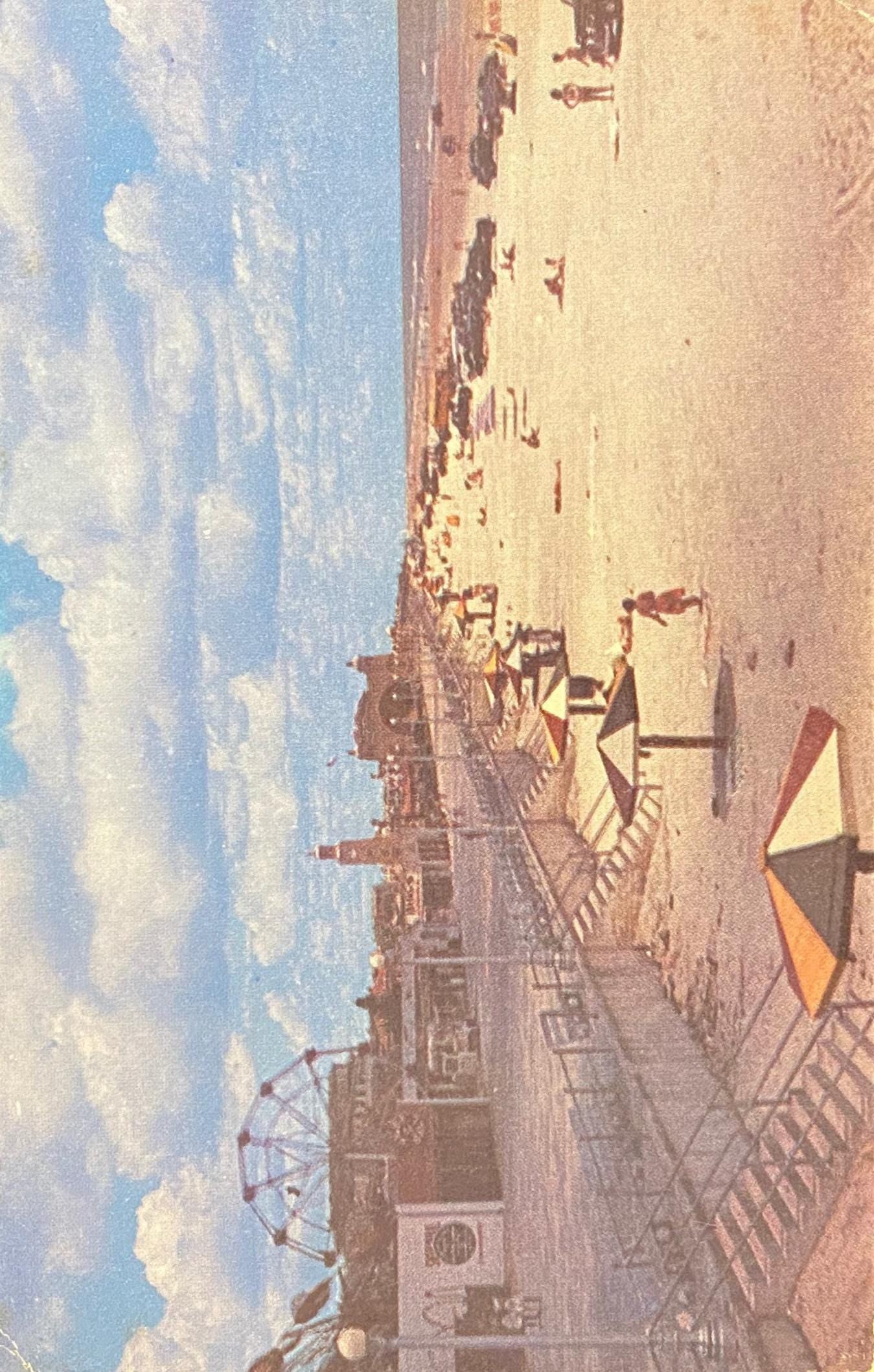 World Famous Daytona Beach, Daytona Beach, Florida - Vintage Postcard