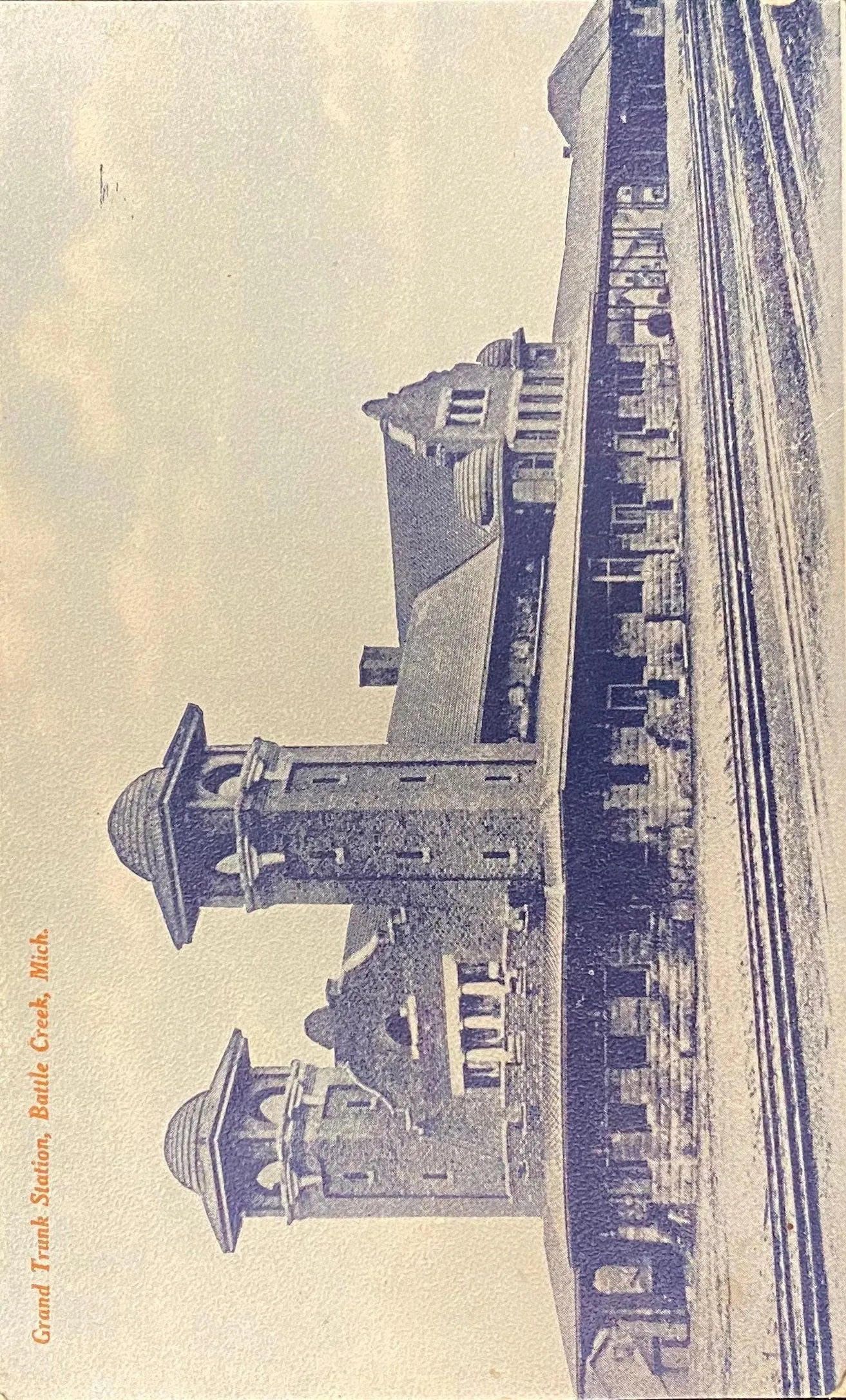 Grant Monument and Lagoon, Lincoln Park, Chicago, Illinois - Vintage Postcard