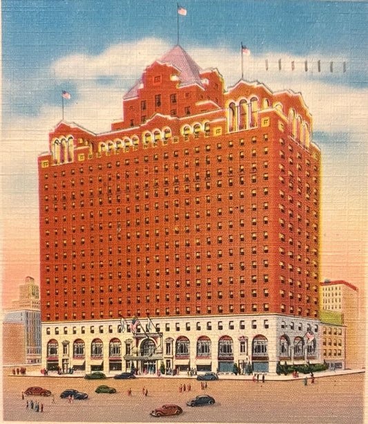 Hotel George Washington In the Fashionable Gramercy Park Section 23 Lexington Avenue - Copr. 23rd Street New York City - Vintage Postcard