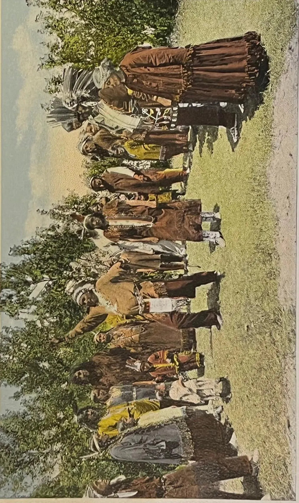 The Wedding Dance - Vintage Postcard