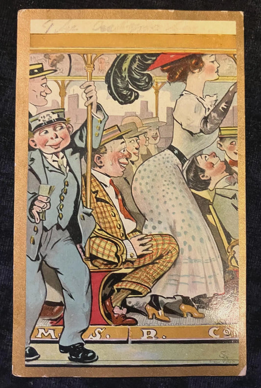 M. S. R. Co. - Vintage Postcard