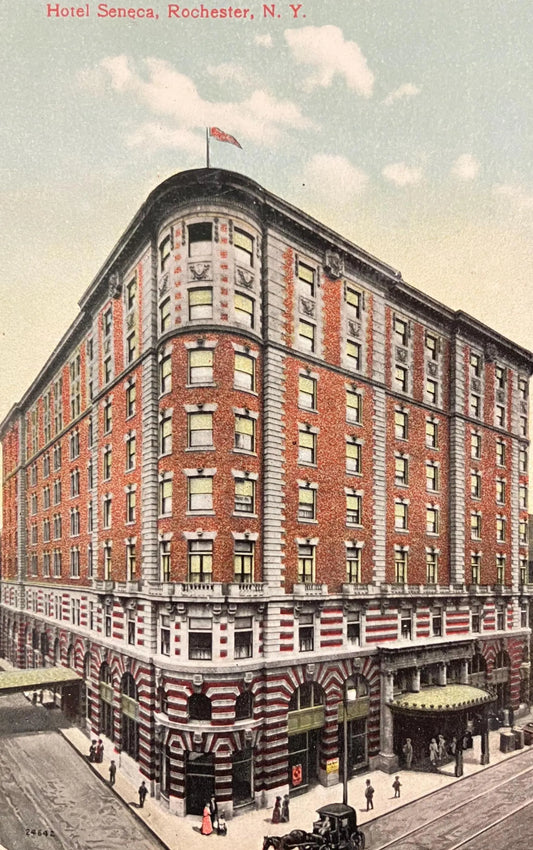 Hotel Seneca, Rochester, New York - Vintage Hotel Postcard