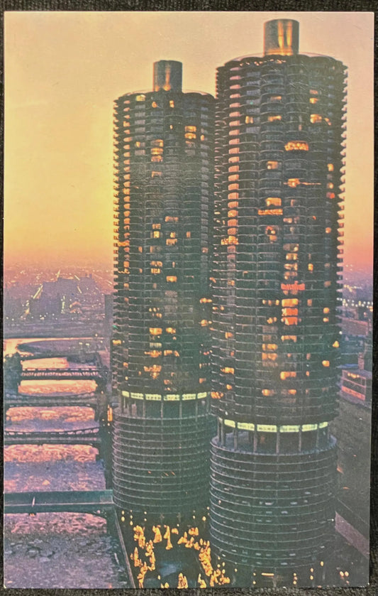 Greetings from Chicago, Illinois - Vintage Postcard