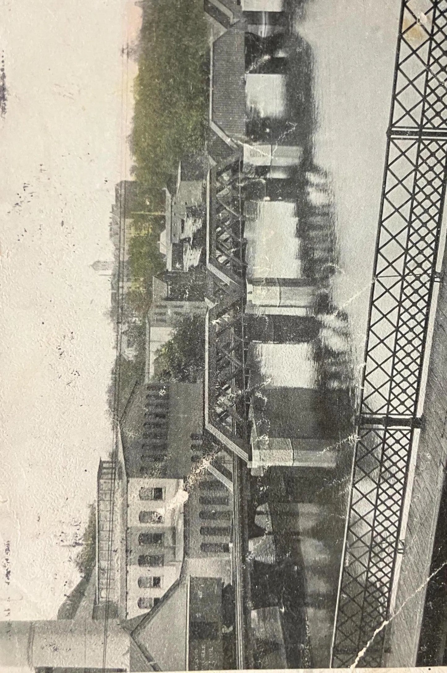 Mill District, Appleton, Wisconsin - Vintage Postcard