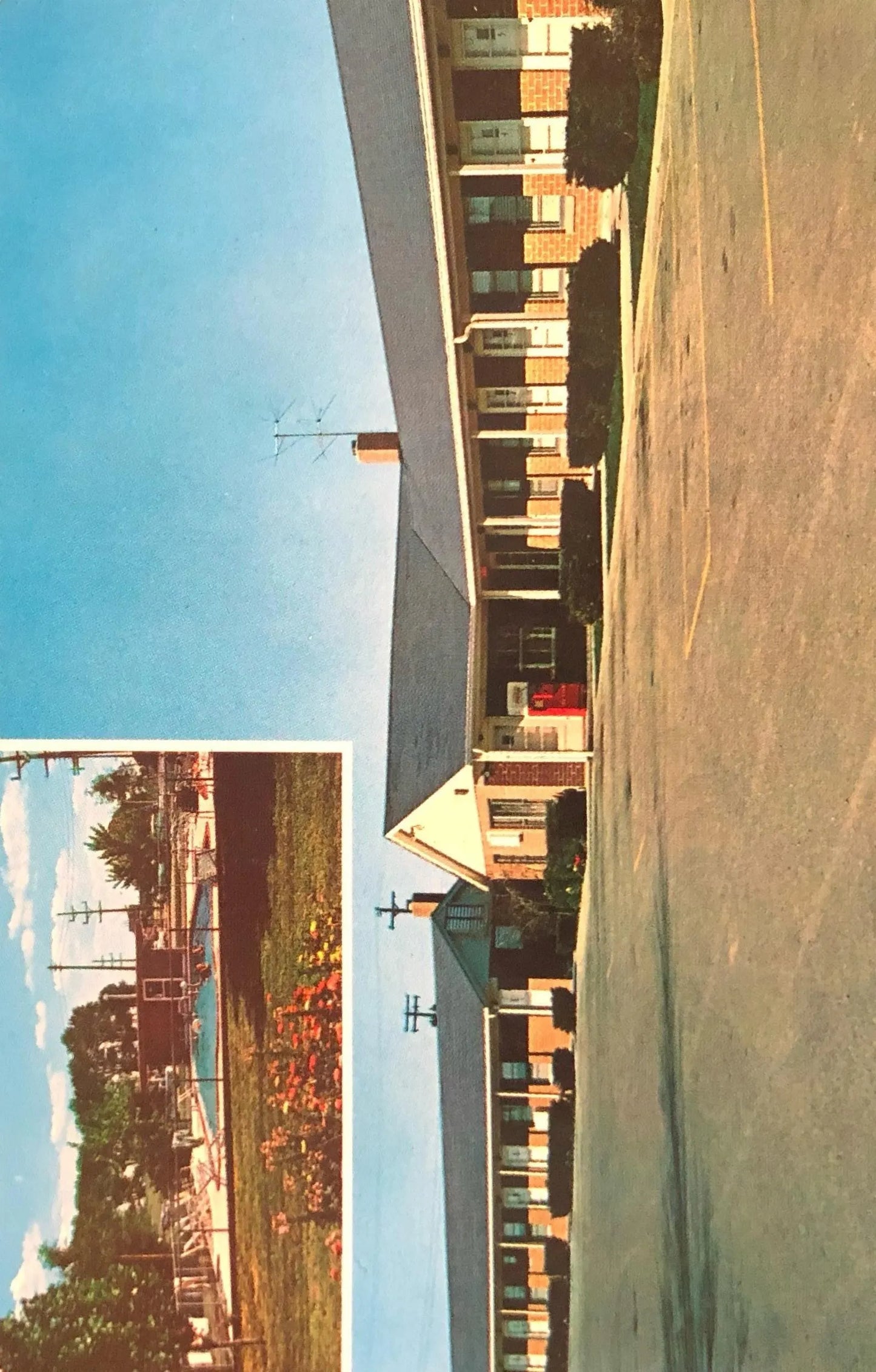 Wilsonian Motel, Greenwood, Indiana - Vintage Postcard