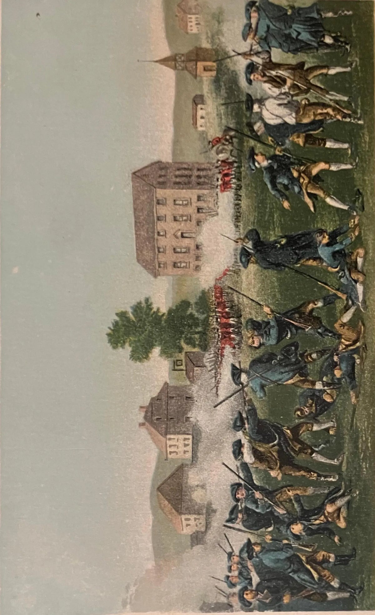 Battle of Lexington, Kentucky - Vintage History Postcard
