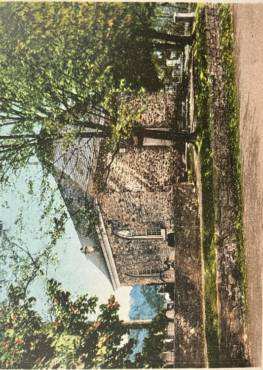 Old Dutch Church in Sleepy Hollow, Tarrytown, New York - Copyright, 1903, by Detroit Photographic Co. - Vintage Church Postcard
