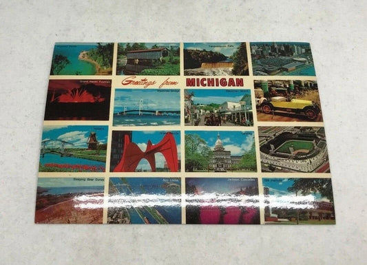 Travel - Michigan Vintage Postcard