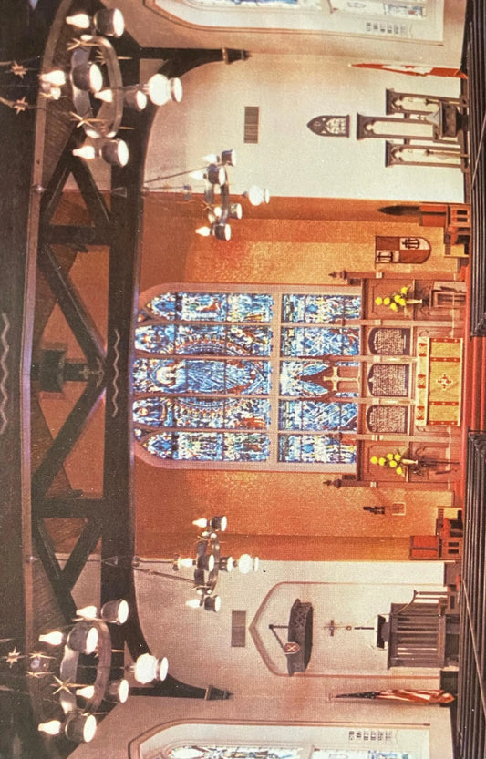 Old Mariners' Church - Detroit, Michigan - Vintage Postcard