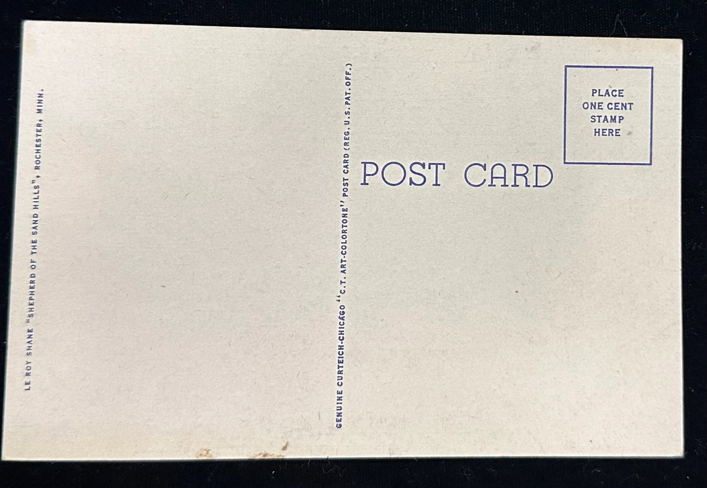 Rochester Airport, Rochester, Minnesota - Vintage Postcard