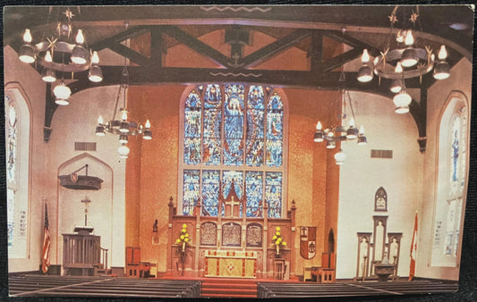 Old Mariners' Church - Detroit, Michigan - Vintage Postcard