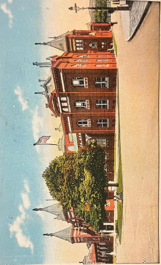 Old National Museum, Washington D. C. - Vintage Museum Postcard