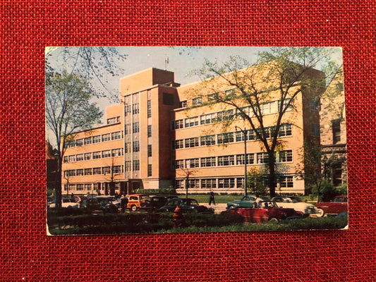 University of Michigan Administration Building Vintage Postcard