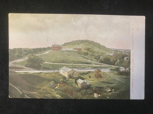 Old Pinnacle Hill from Cobbs’ Hill, Rochester, New York - Vintage Postcard
