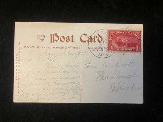 Old Pinnacle Hill from Cobbs’ Hill, Rochester, New York - Vintage Postcard