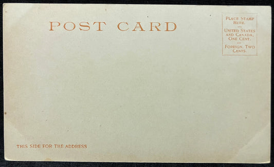 Vernal Falls, Yosemite Valley, California - Copyright, 1904, by Detroit Photographic Co. - Vintage Postcard