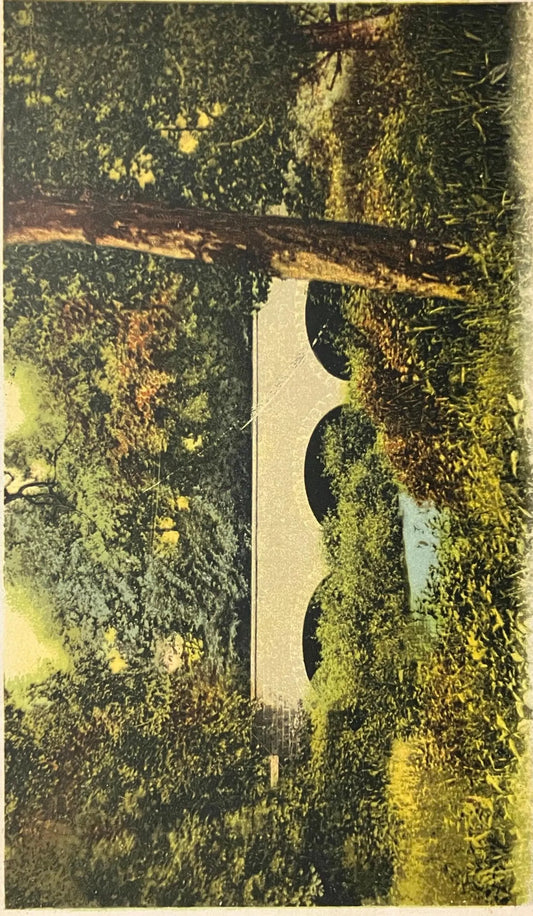 Old Stone Bridge, Rahway, New Jersey - Vintage Postcard