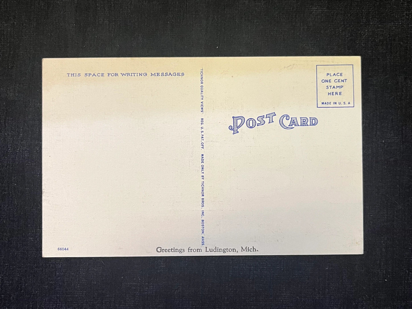 Flats Fixed While You Wait! - Humorous Vintage Postcard