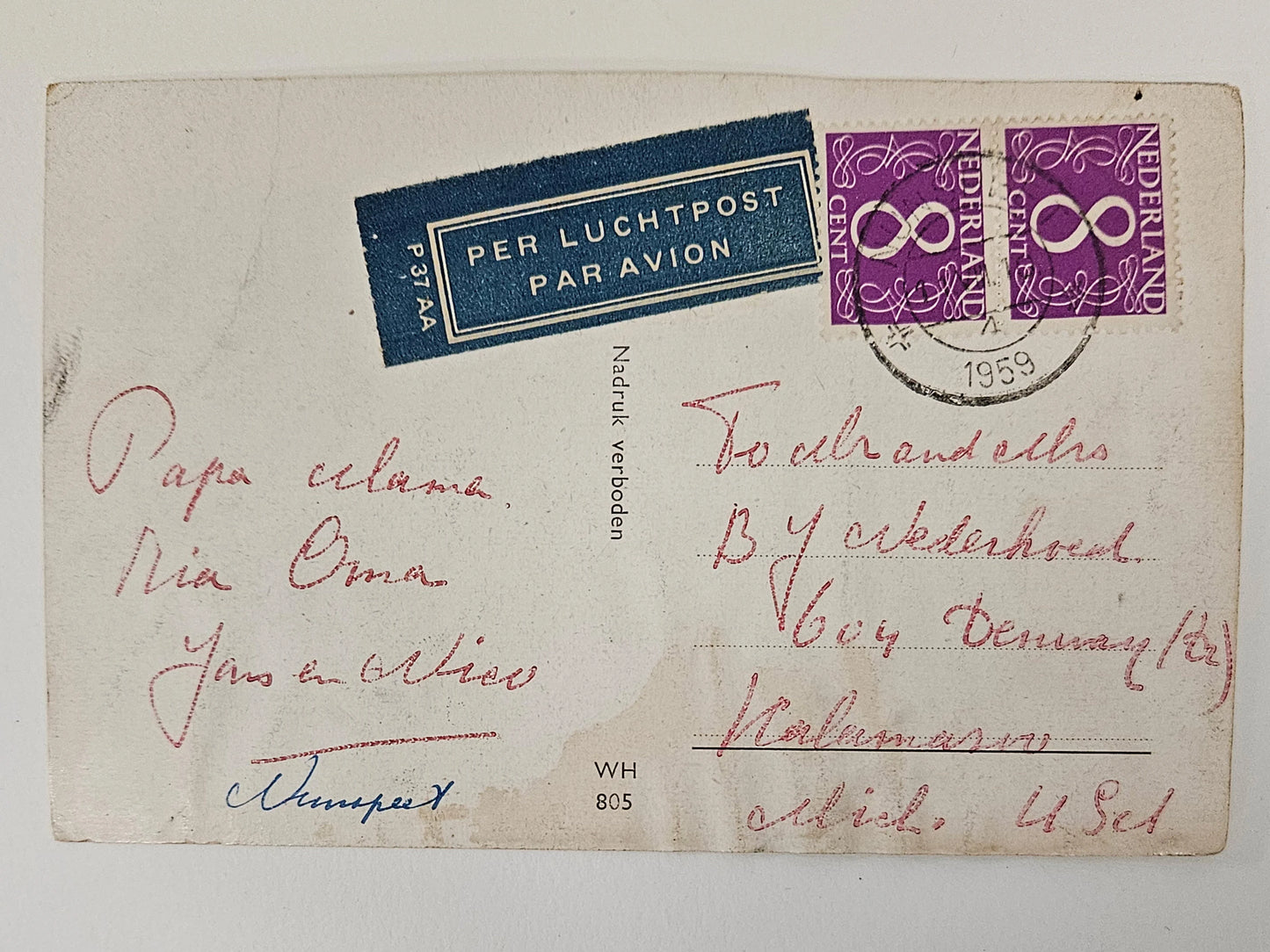RPPC 1950s Dutch Girls Dancing in Circle Postcard "Rondedans Op De Veliwe" - Vintage Postcard with International Postage
